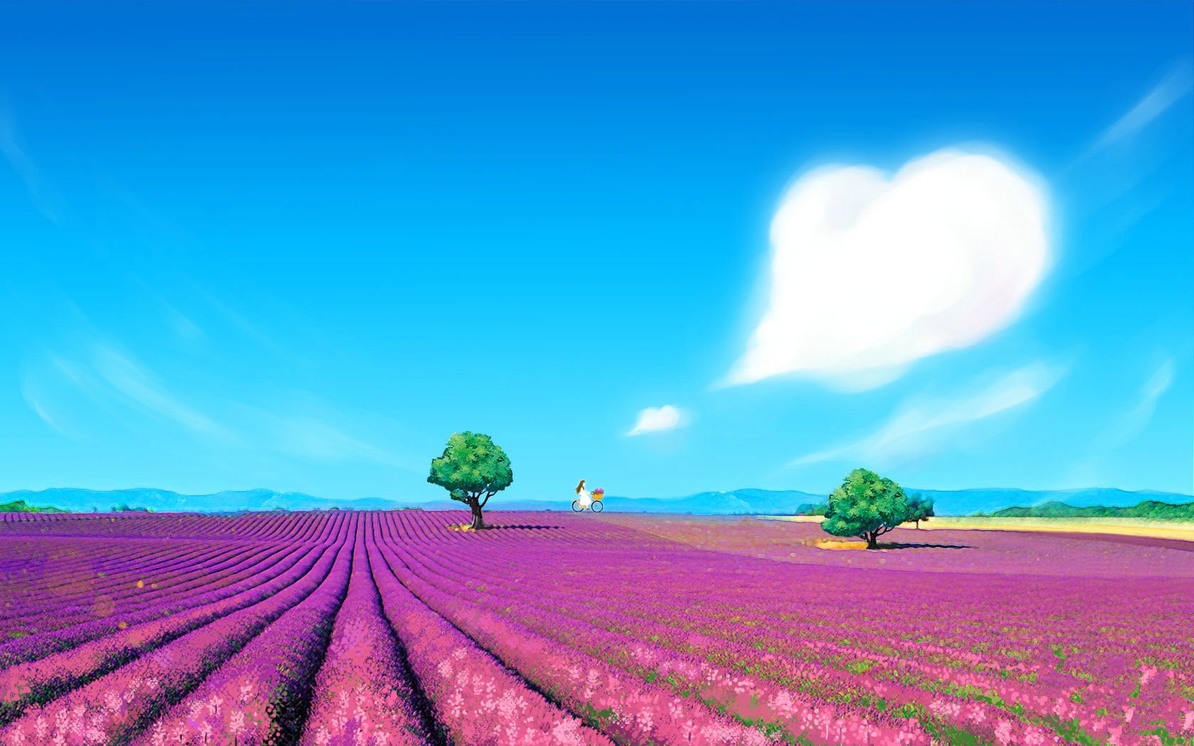 爱情美图,唯美温馨,心动,浪漫,白云