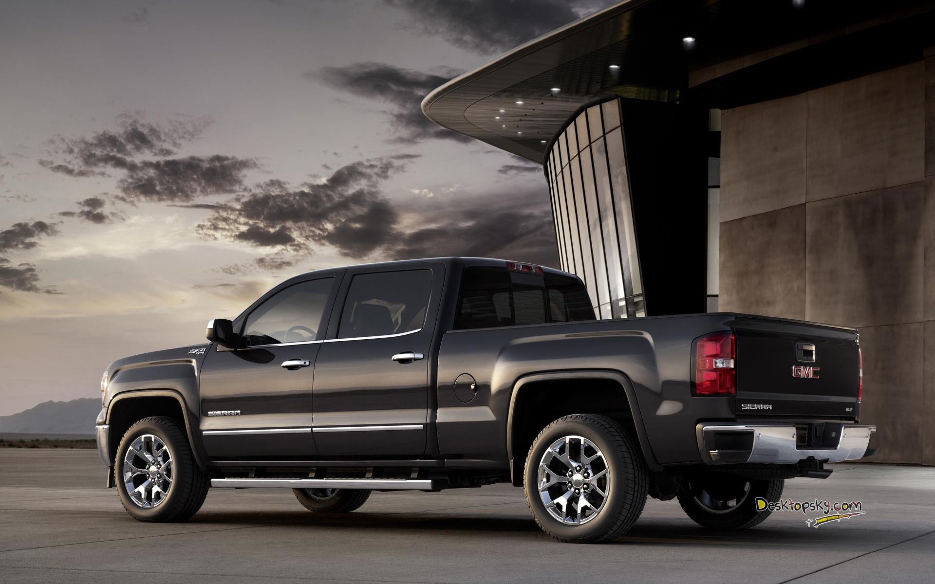 汽车,GMC,Sierra皮卡,儿童桌面专用