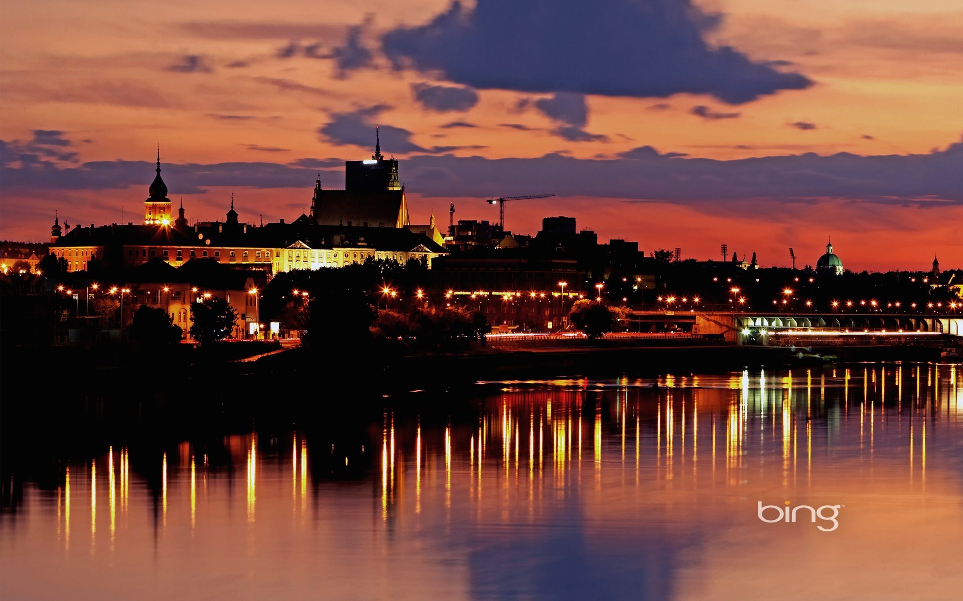 风景,城市夜景,儿童桌面专用