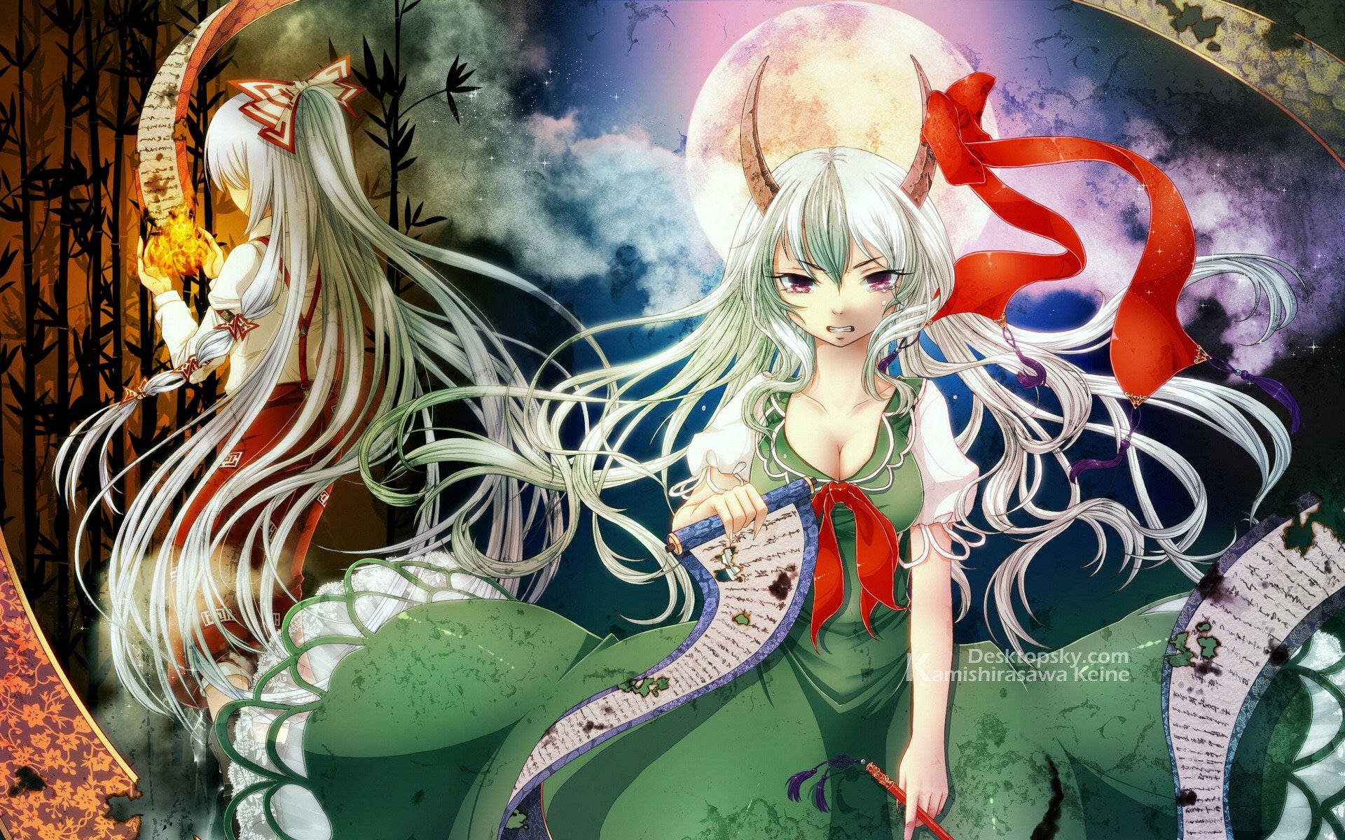 动漫,上白泽慧音,十一月三十日精选,儿童桌面专用