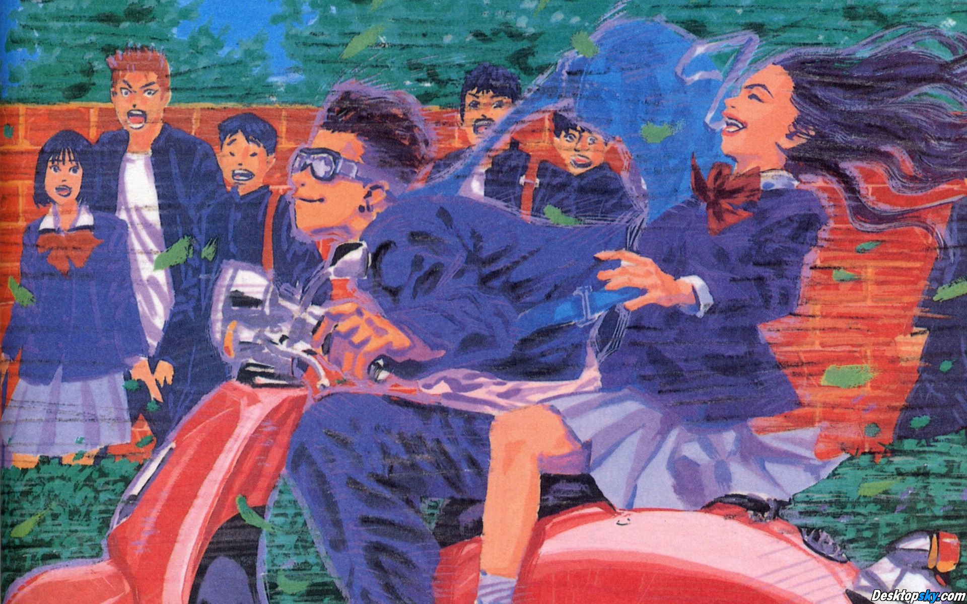 动漫,灌篮高手,经典动漫,儿童桌面专用