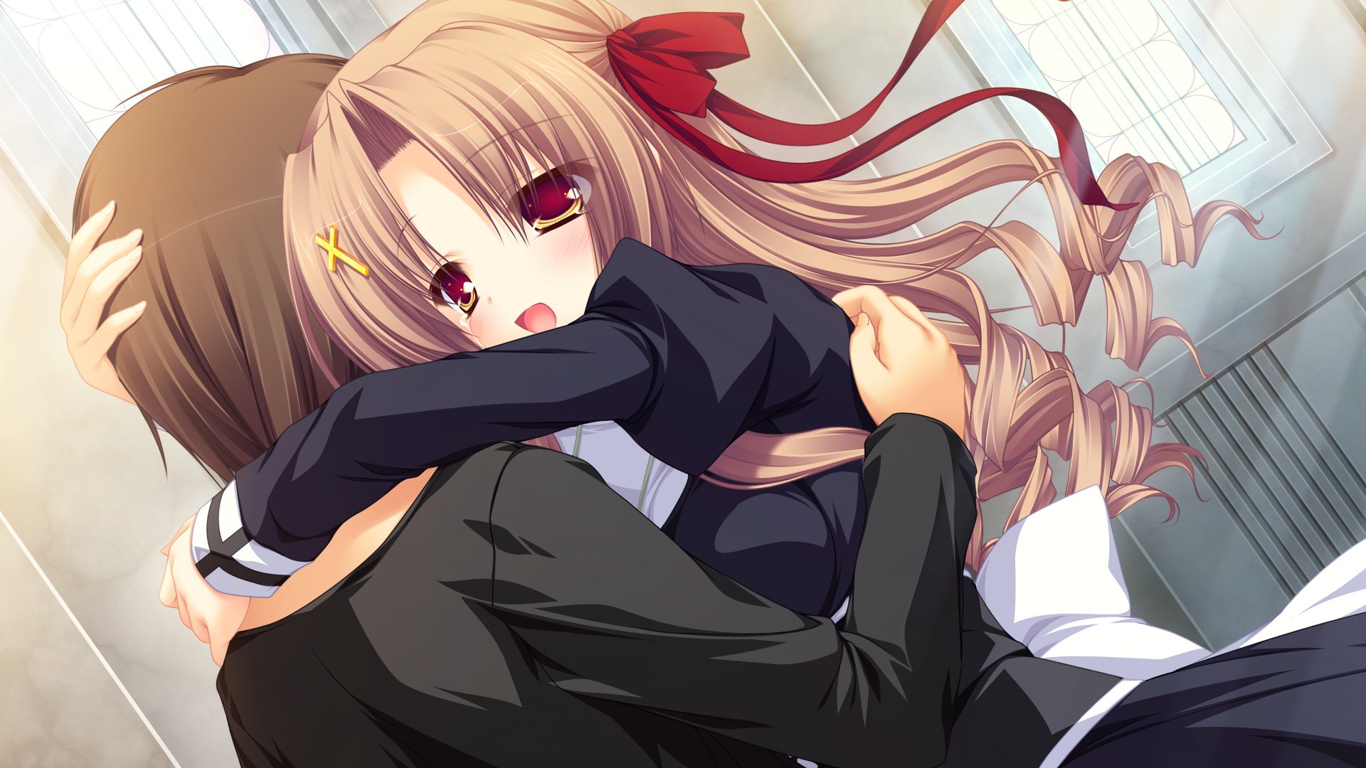 动漫,契约之吻与真红之瞳,爱情,浪漫温馨,儿童桌面专用