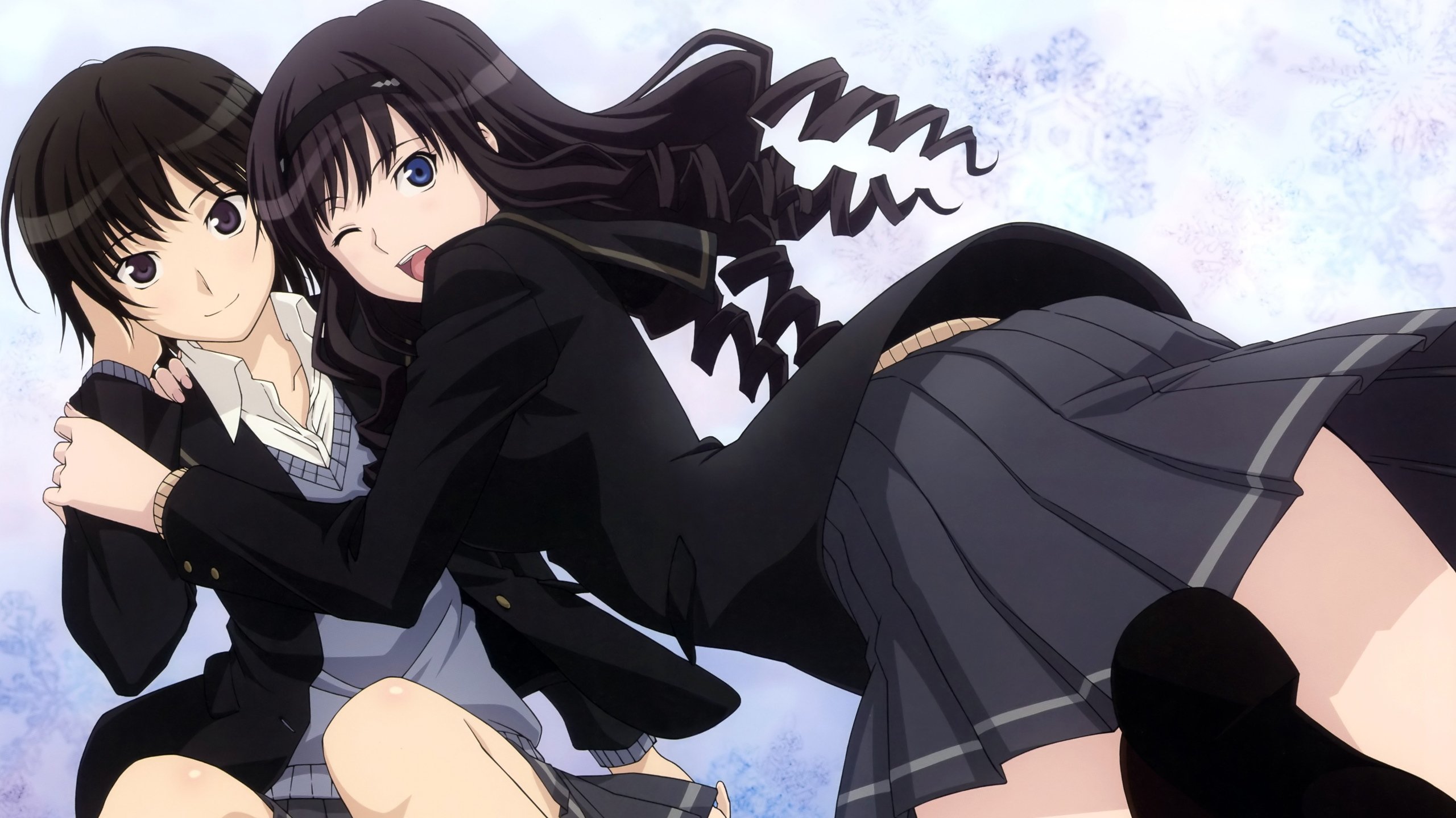 动漫,动漫少女,圣诞之吻,后宫系,儿童桌面专用