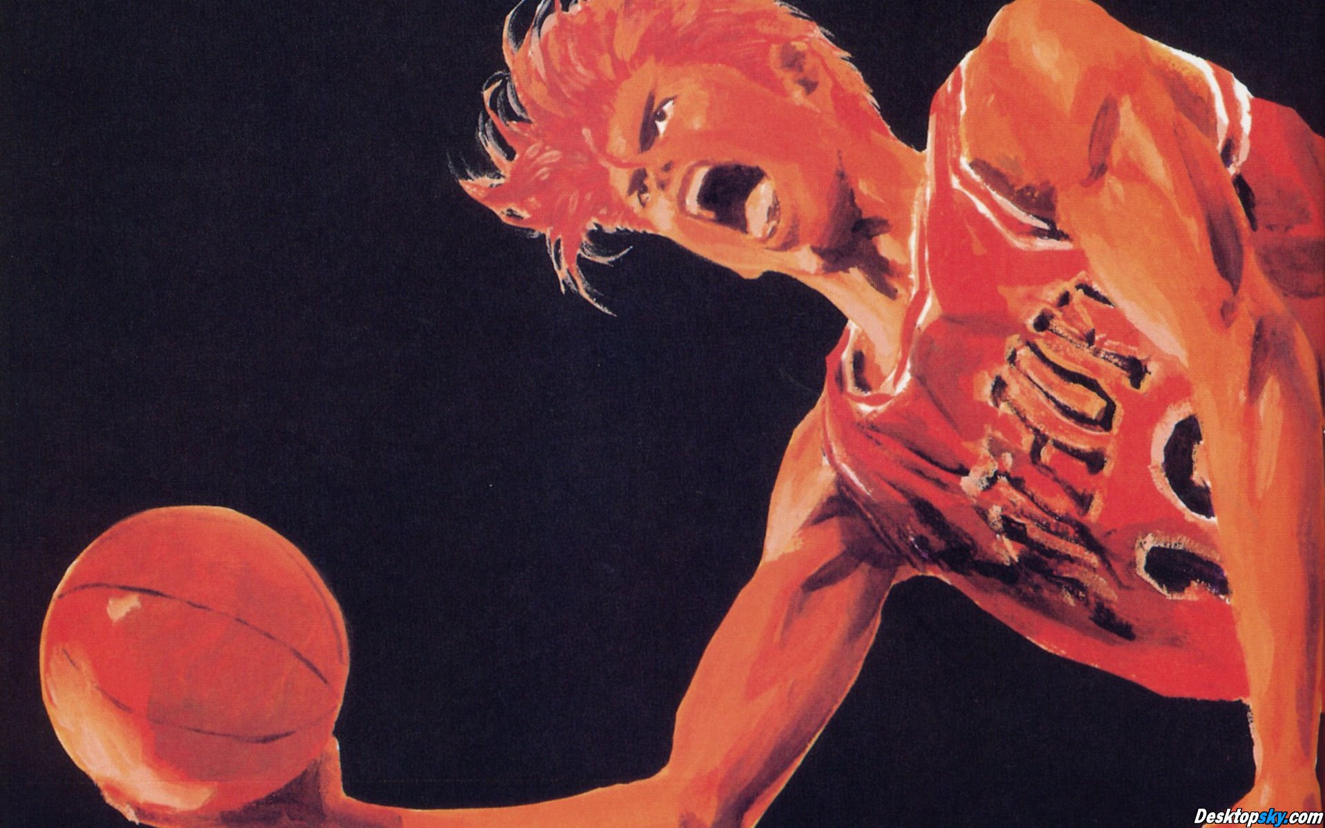 动漫,灌篮高手,经典动漫,儿童桌面专用