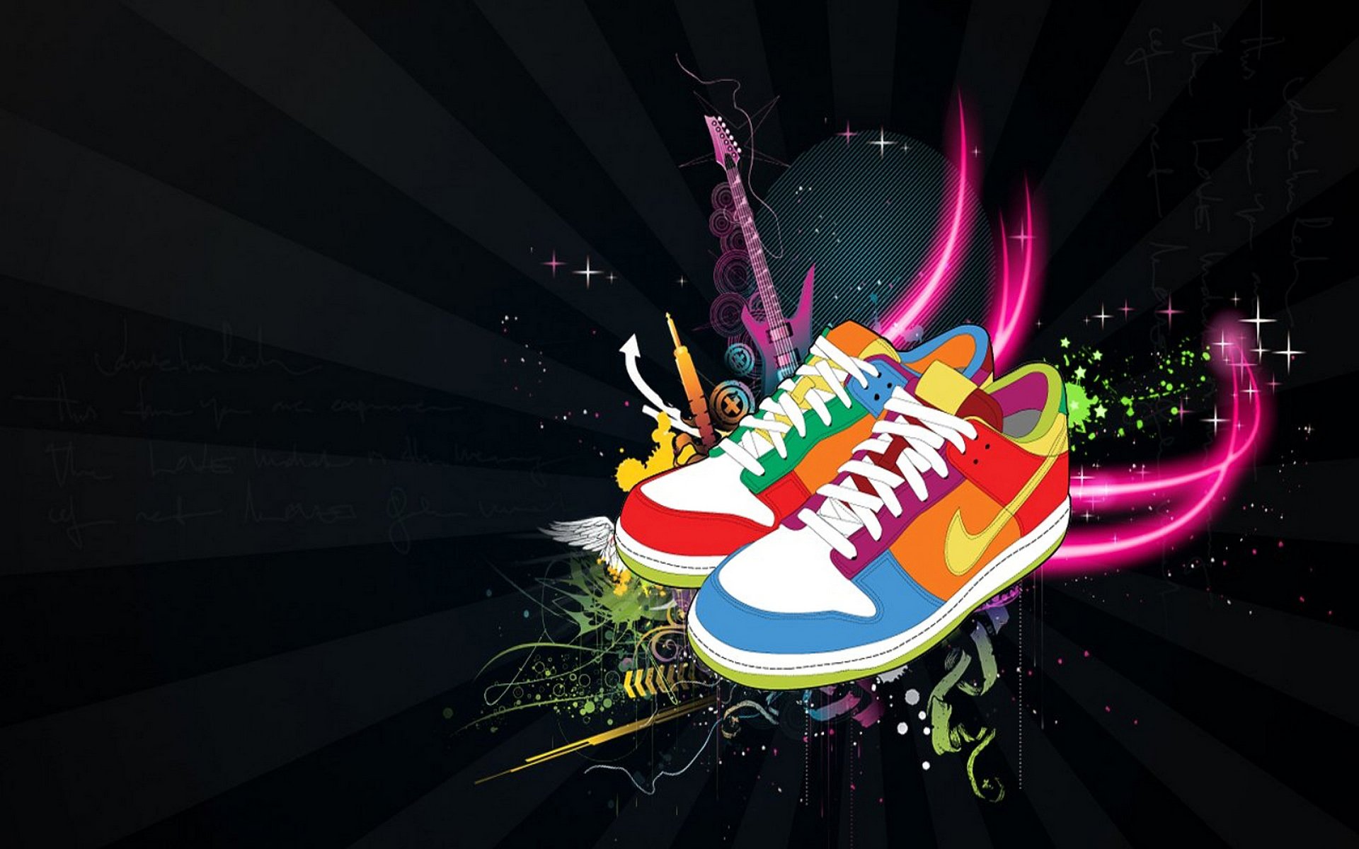 炫酷,炫彩,设计,品牌,耐克,十二月二十一日,儿童桌面专用