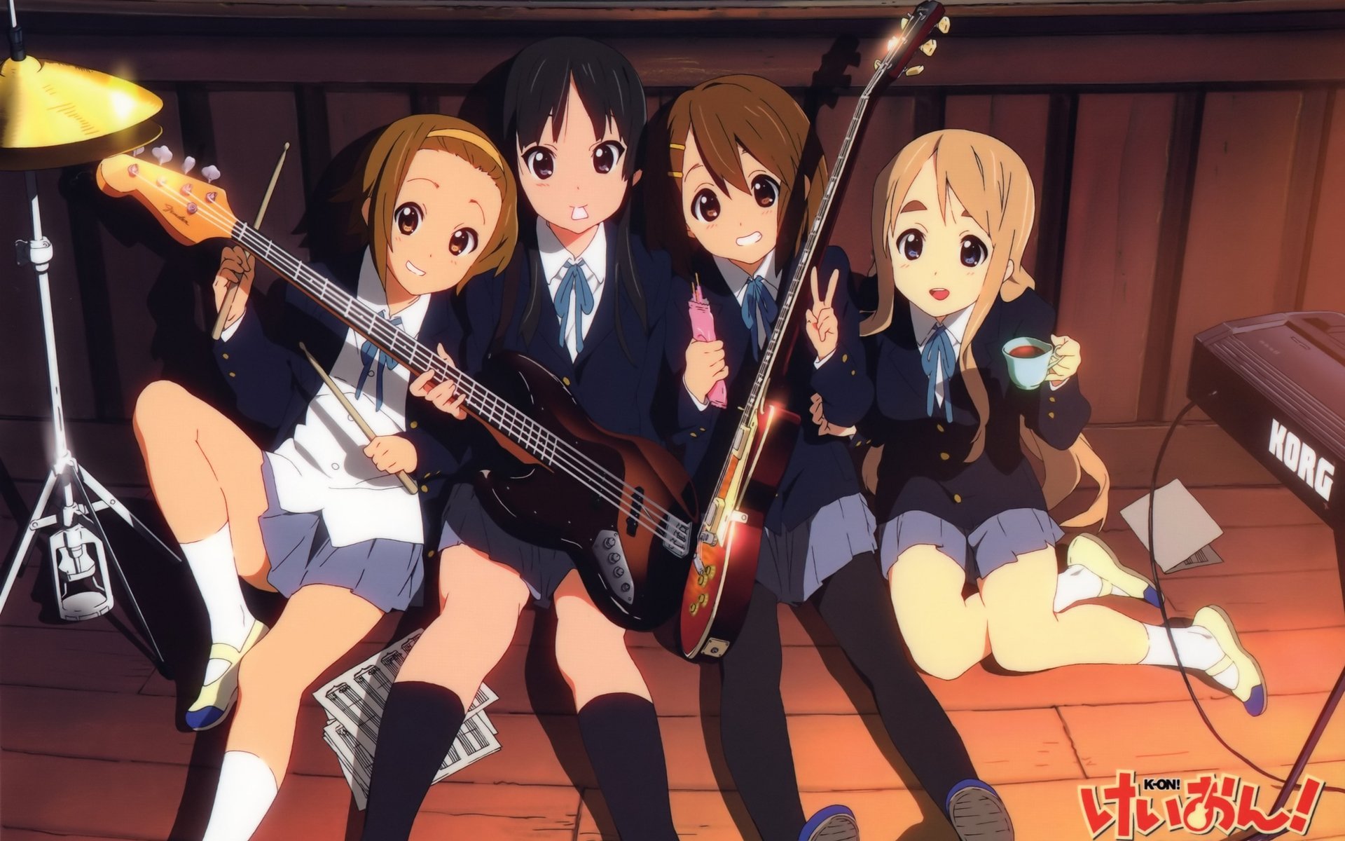 动漫,轻音少女,美少女,儿童桌面专用