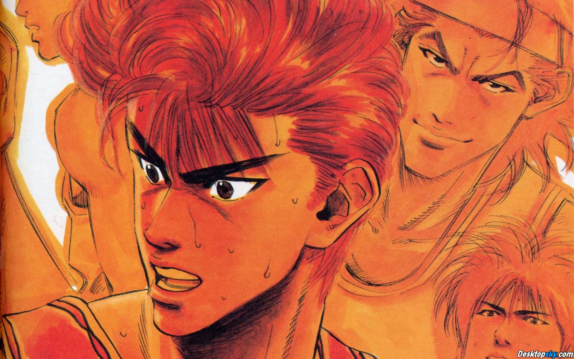 动漫,灌篮高手,经典动漫,儿童桌面专用