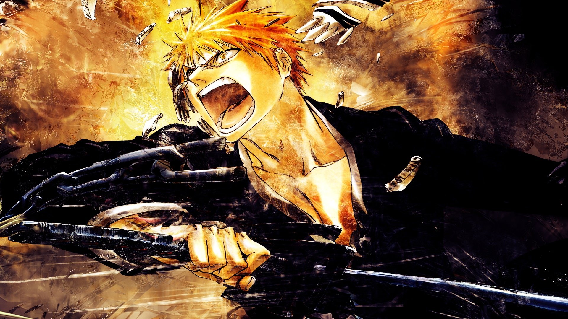 动漫,死神,手绘,儿童桌面专用