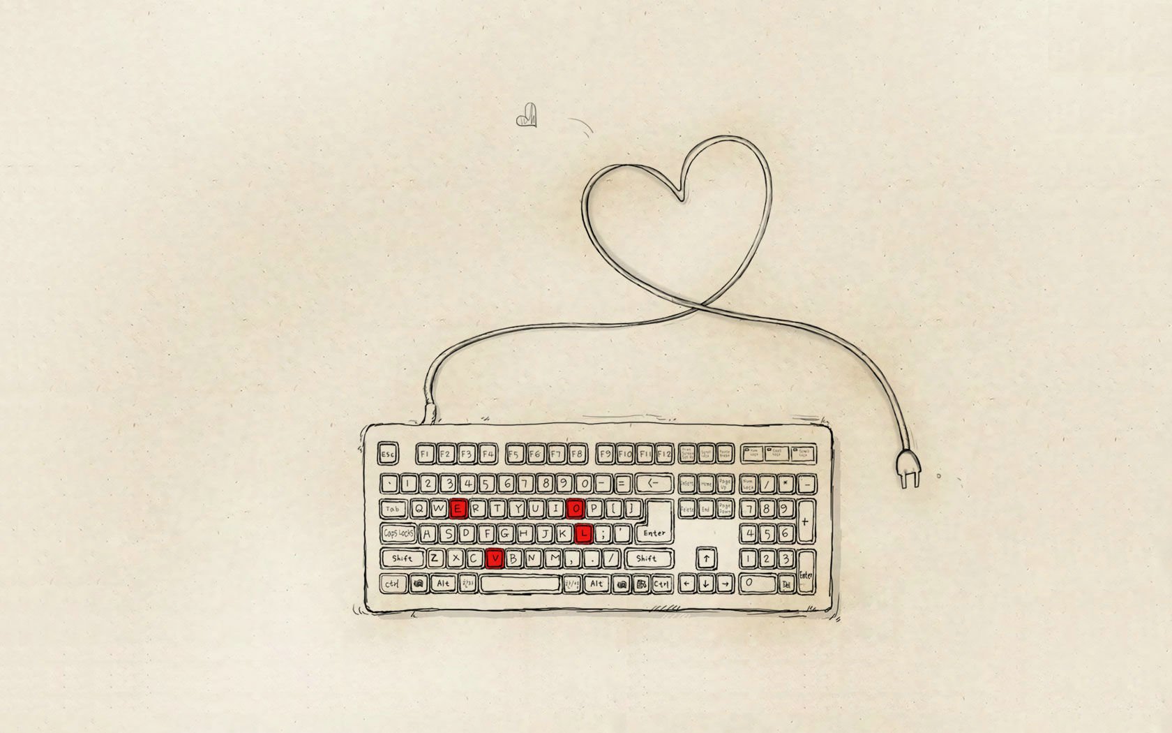 爱情美图,心动创意,键盘