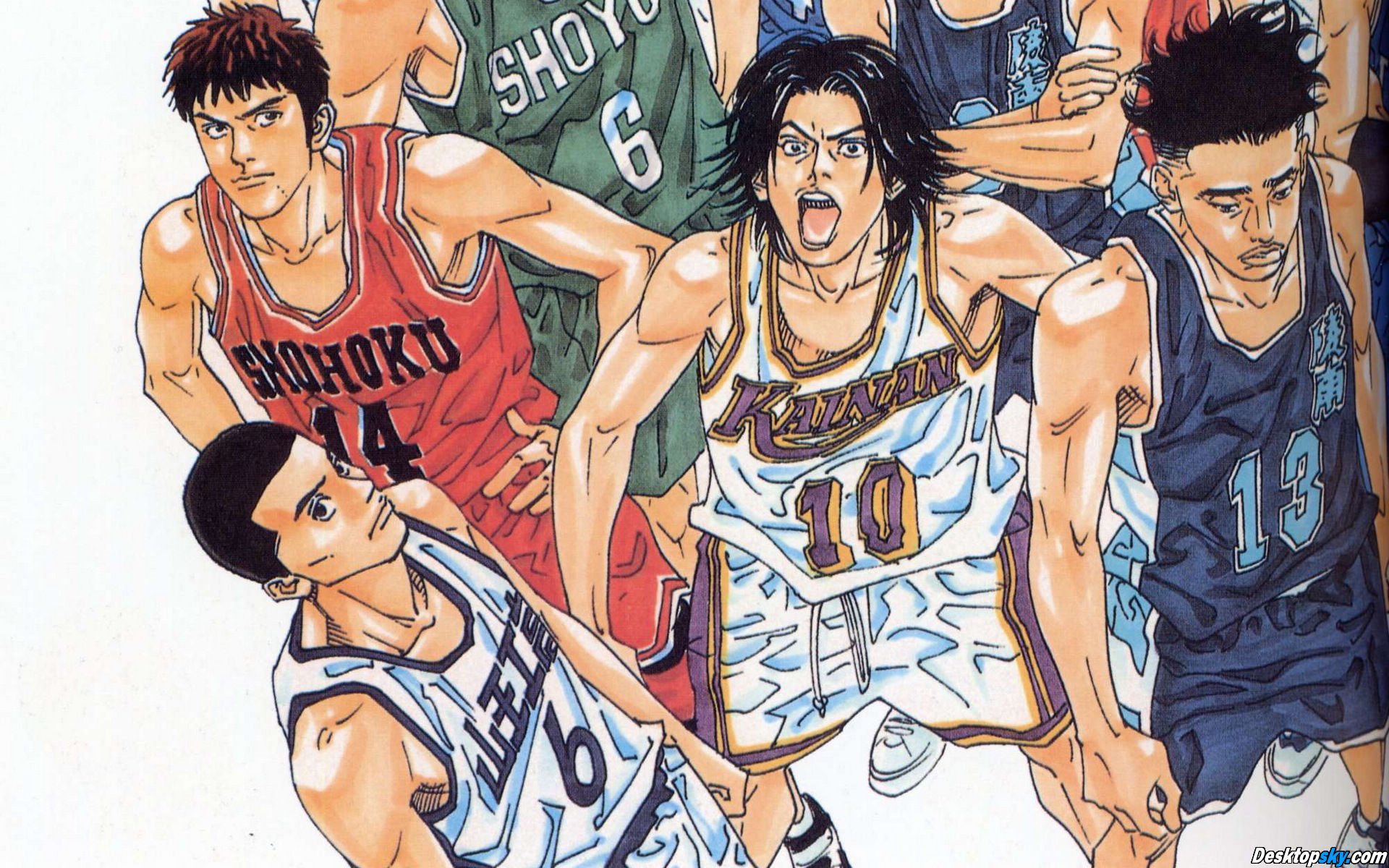 动漫,灌篮高手,经典动漫,儿童桌面专用