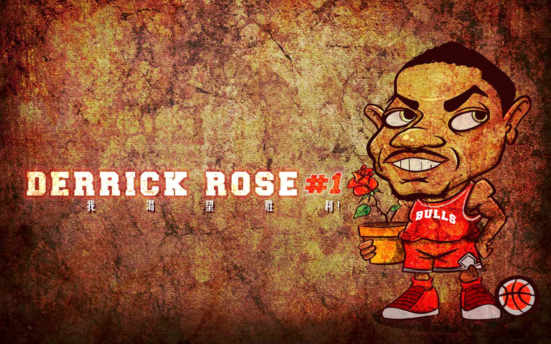 体育,NBA,罗斯,公牛,手绘