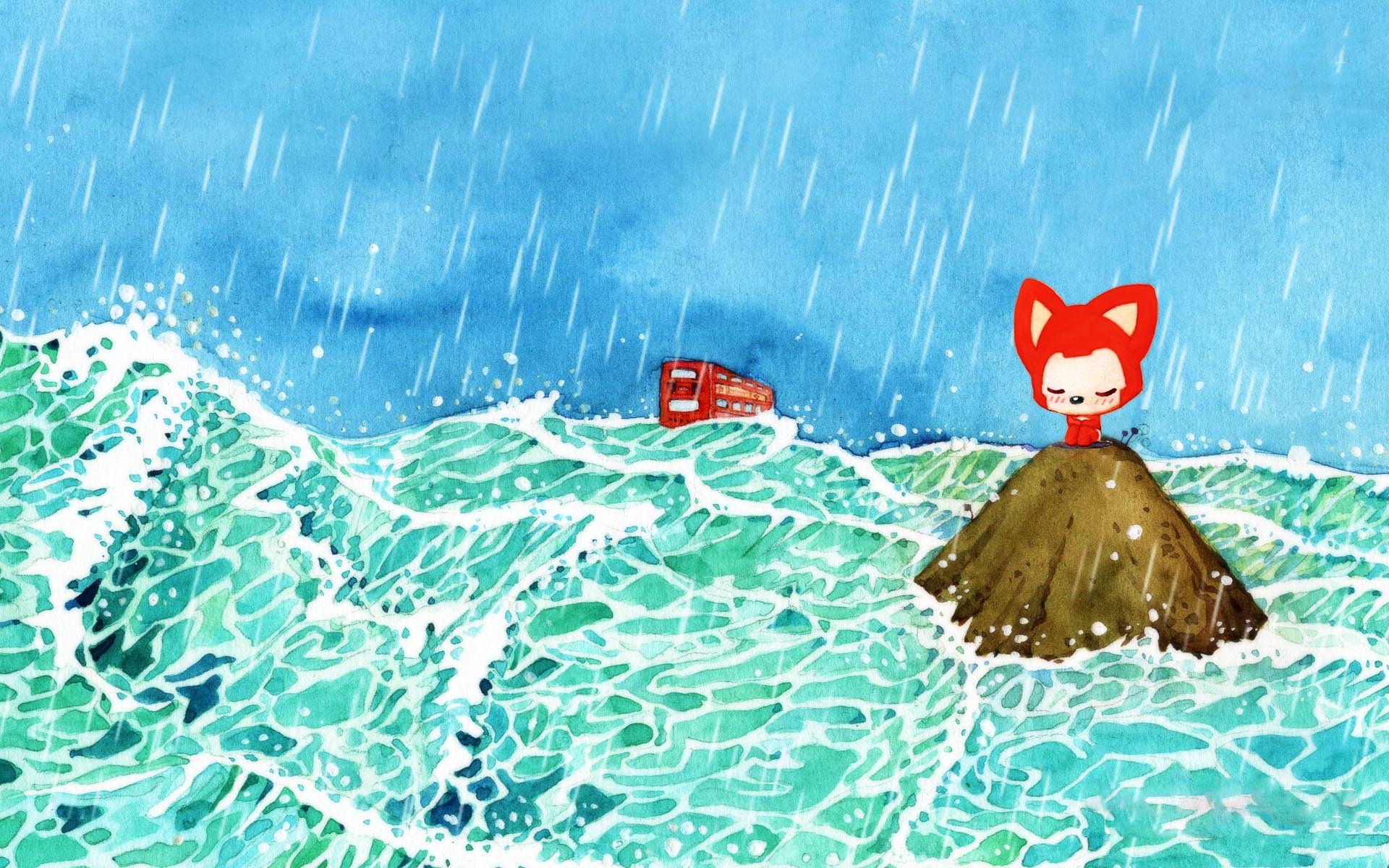 动漫,阿狸,ali,儿童桌面专用