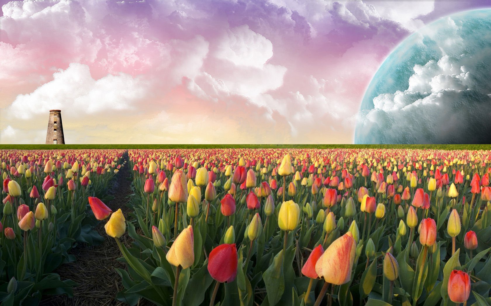 风景,奇幻梦境,儿童桌面专用