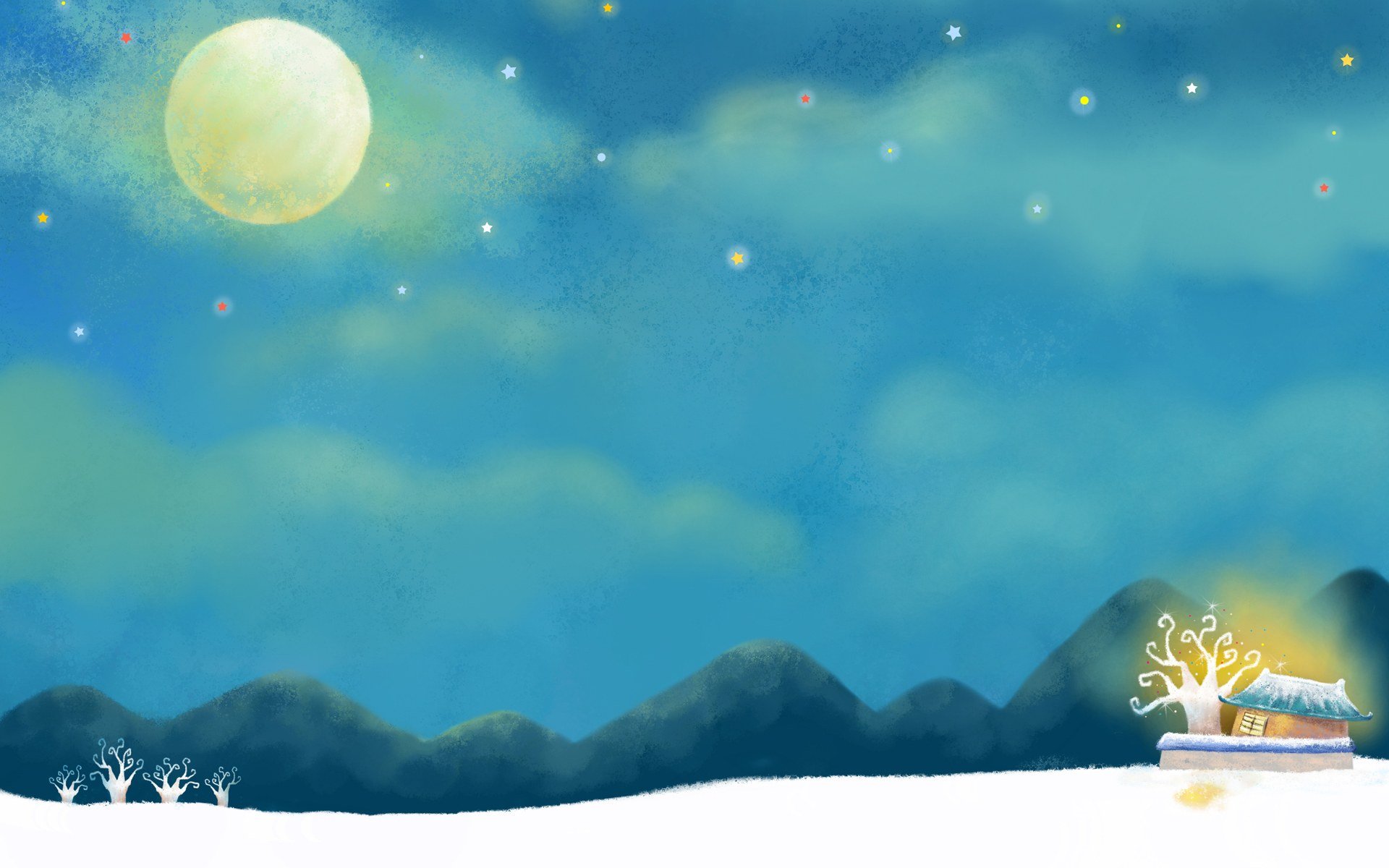 节日美图,圣诞节,儿童桌面专用