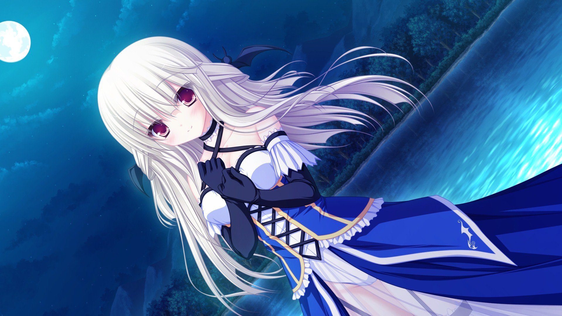 动漫,契约之吻与真红之瞳,动漫少女,儿童桌面专用