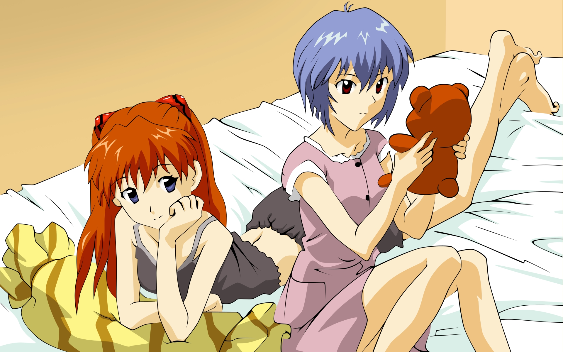 动漫,新世纪福音战士,动漫少女,儿童桌面专用