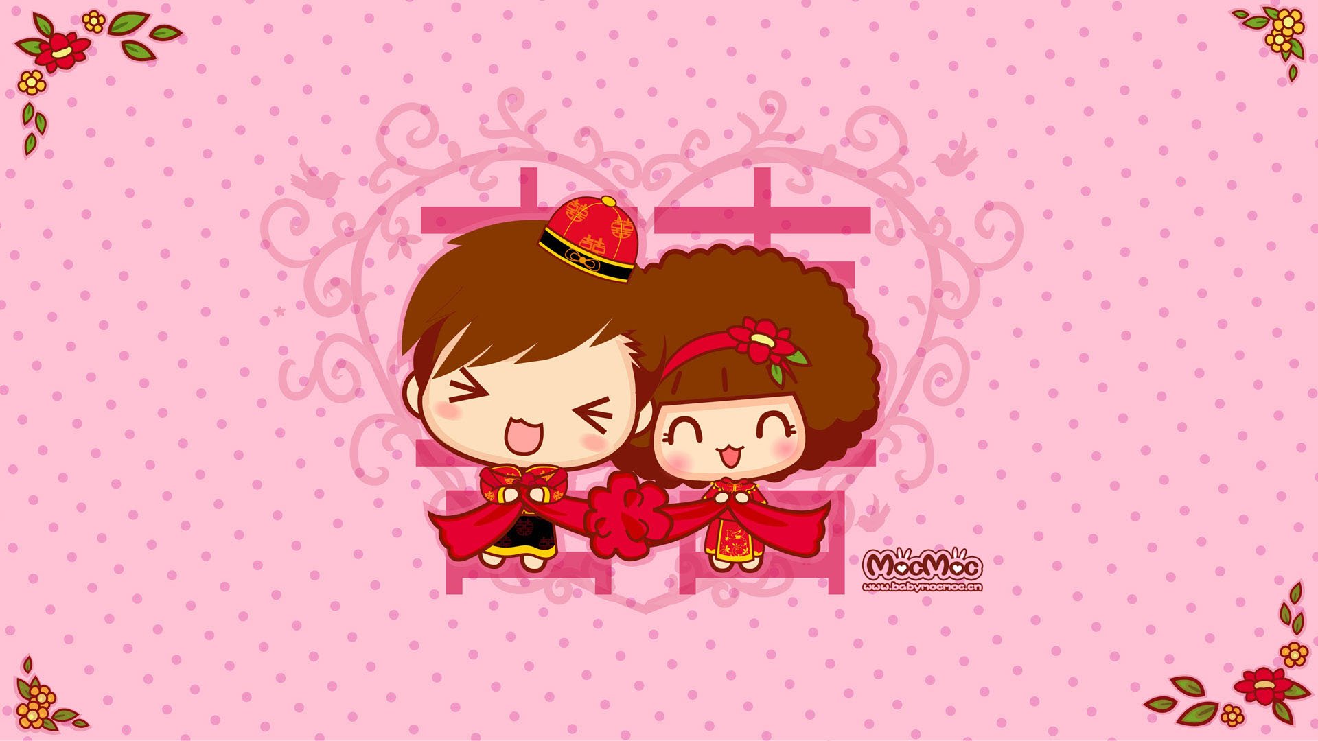 Mocmoc摩丝摩丝,Mocmoc,爱情,浪漫手绘,摩丝娃娃,mocmoc
