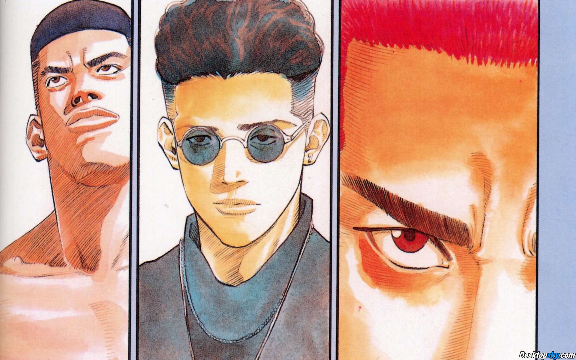 动漫,灌篮高手,经典动漫,儿童桌面专用