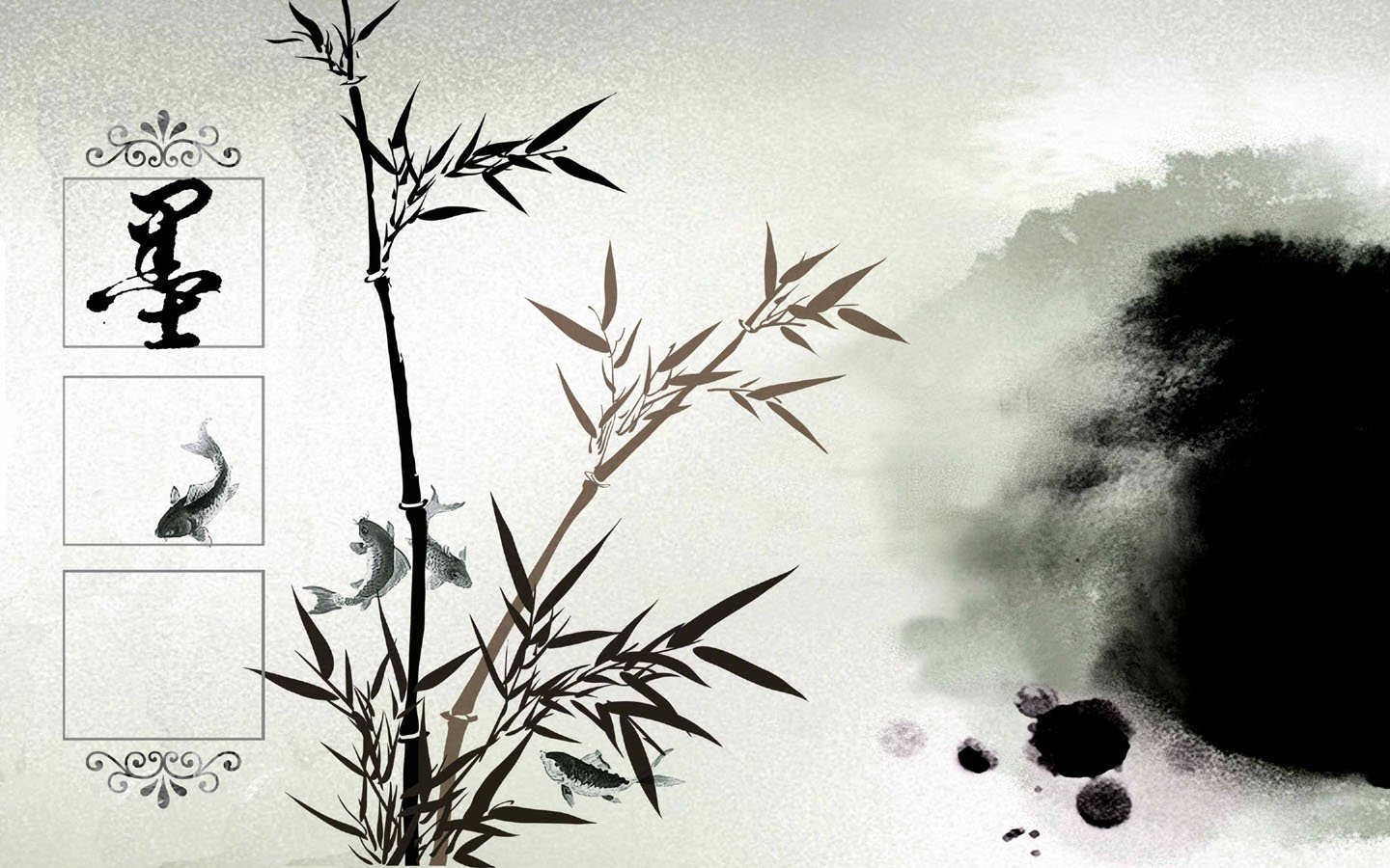 炫酷,手绘,中国风,十二月二十五日,书法,儿童桌面专用