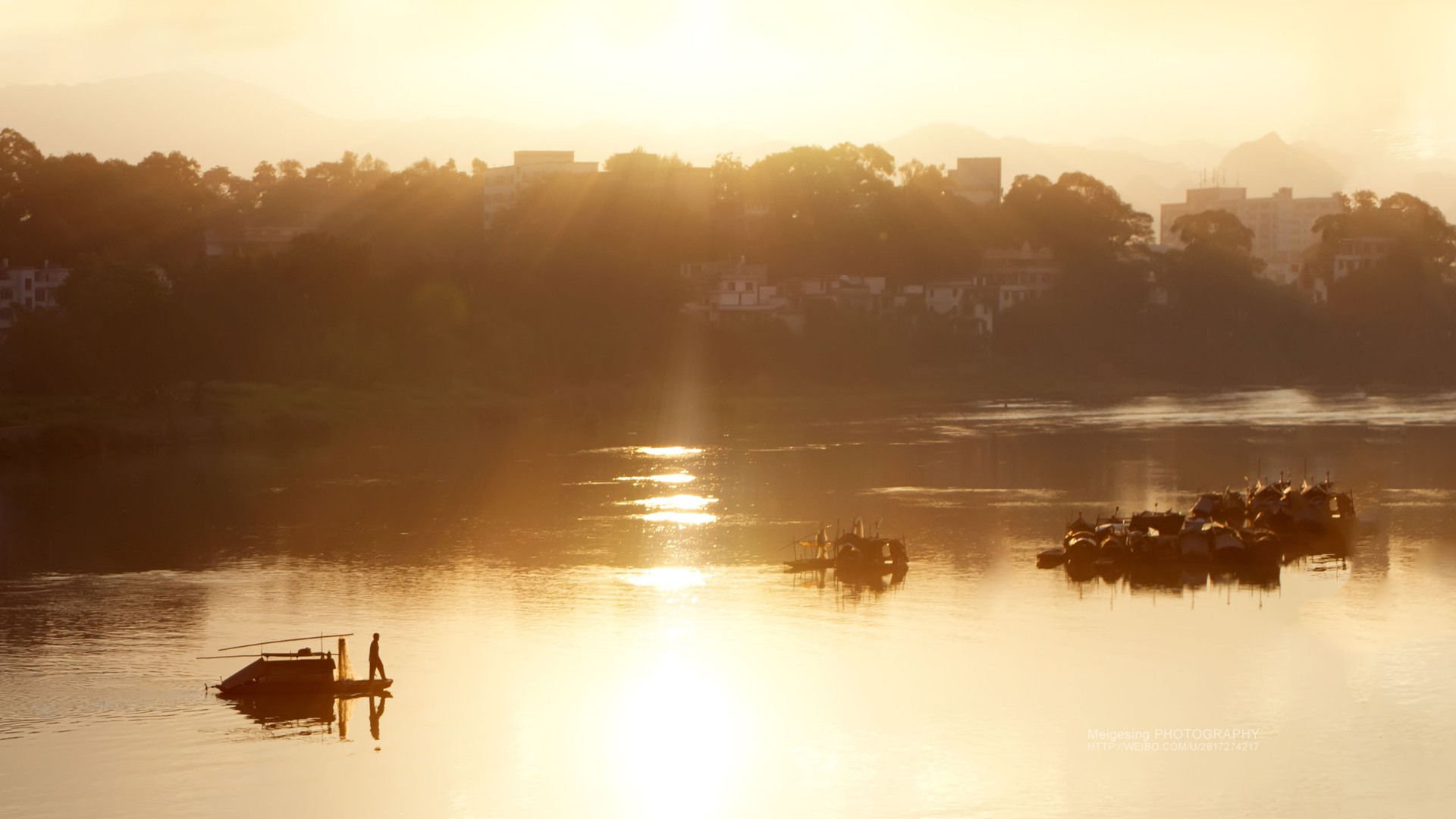 开阔,风景,阳光,大气,旅游,风光,落日余晖,儿童桌面专用