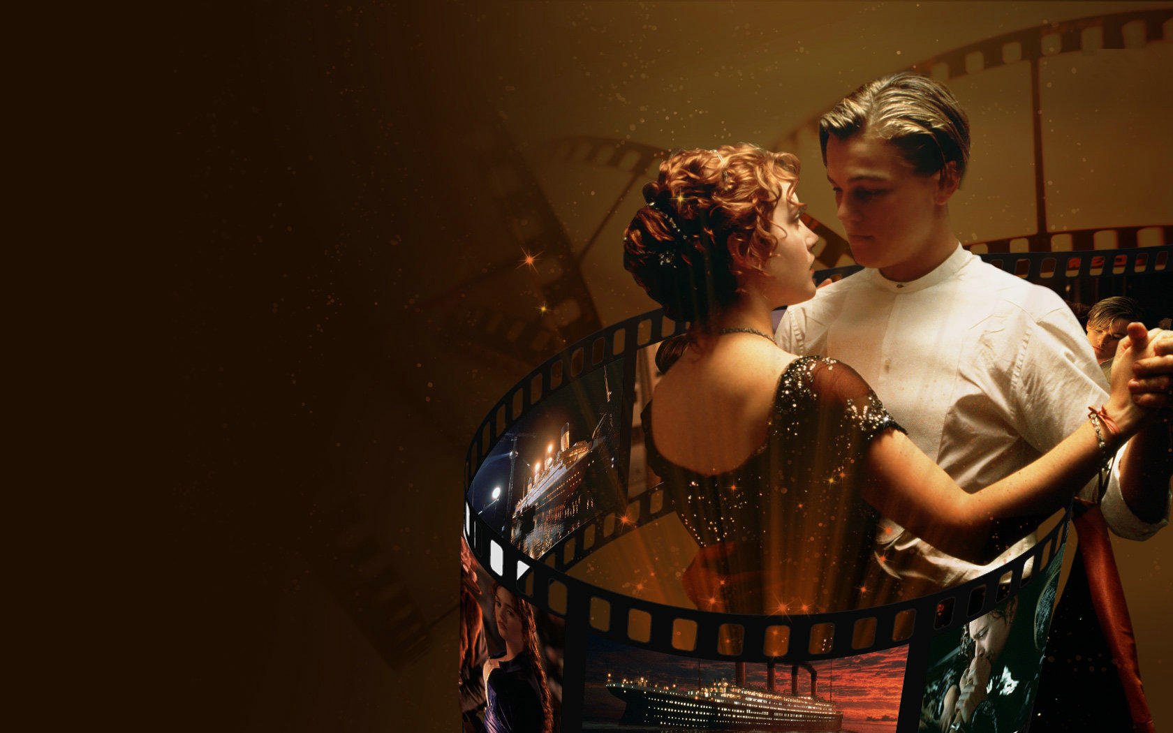 爱情美图,唯美温馨,泰坦尼克号,甜蜜