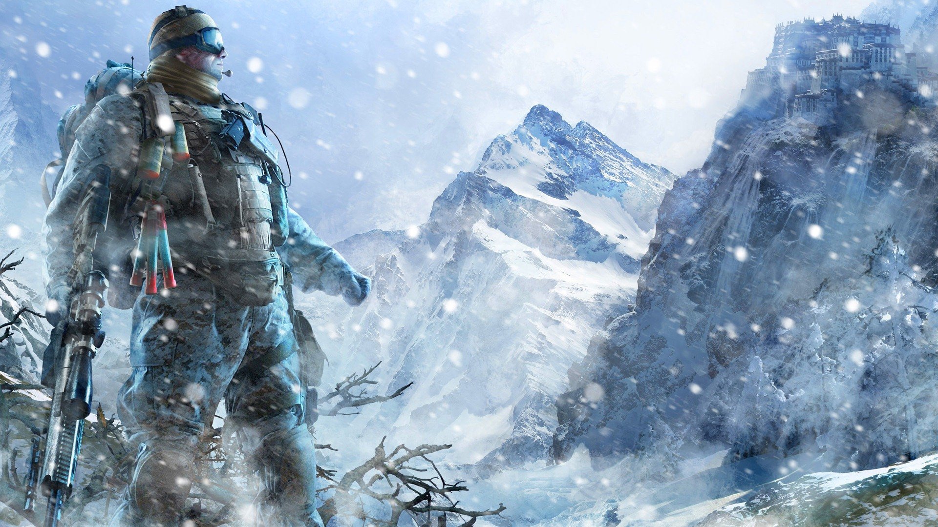 游戏,幽灵战士,游戏场景,游戏角色