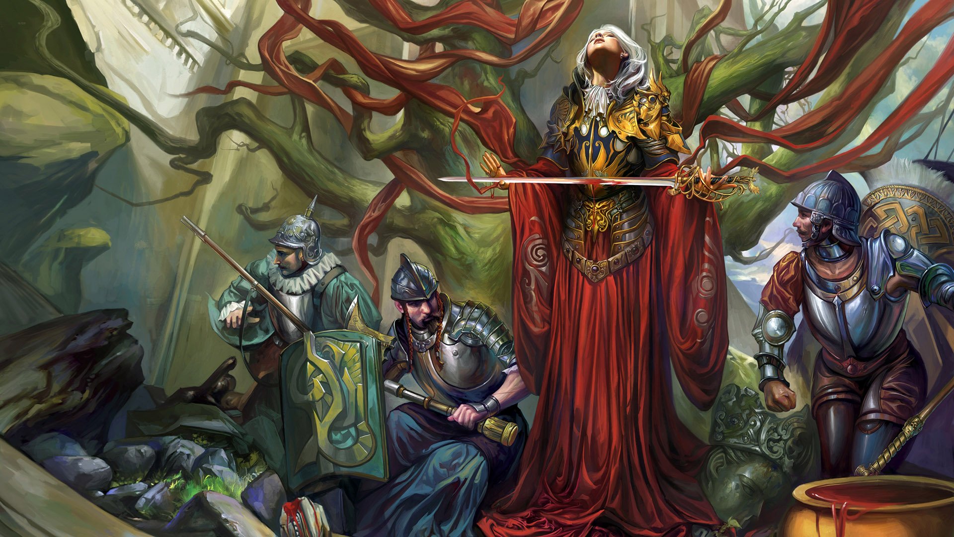 游戏,游戏角色,插画,战士,战争游戏