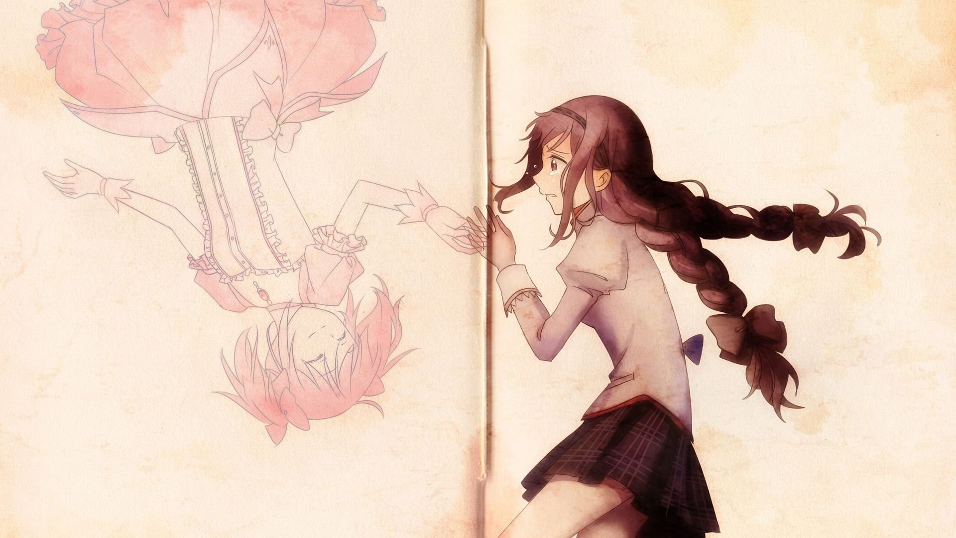 动漫,动漫少女,插画,手绘,二次元少女,儿童桌面专用