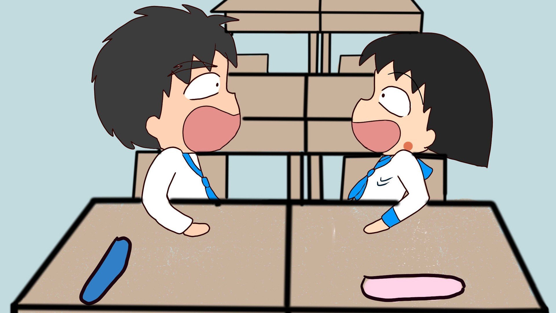 动漫,经典动漫,樱桃小丸子,儿童桌面专用