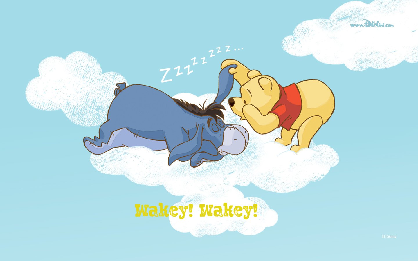 炫酷,设计,手绘,迪斯尼,维尼熊,1月30日,儿童桌面专用