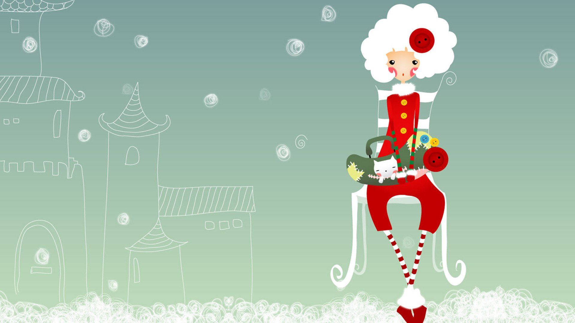 小清新,温馨一刻,1月30日,儿童桌面专用