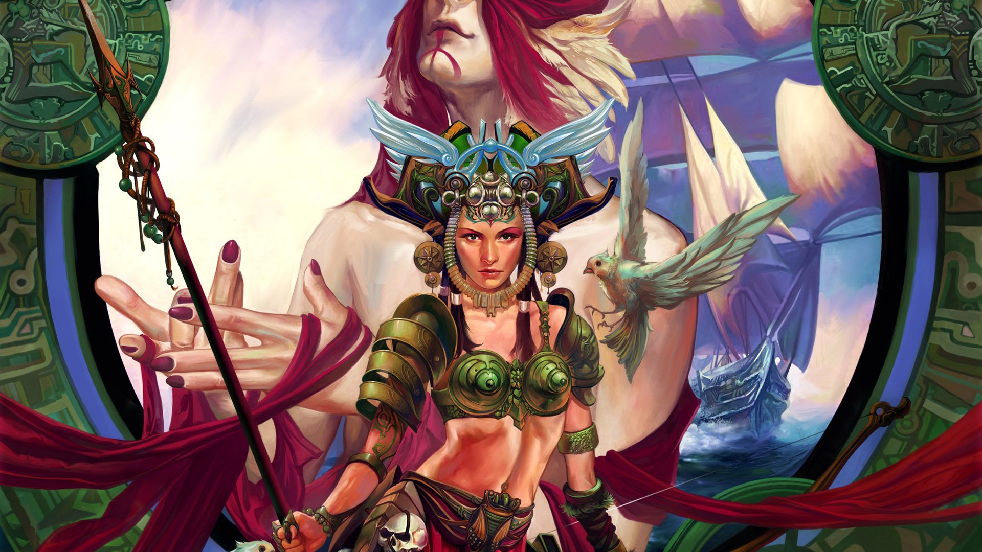 游戏,游戏角色,Cg图,游戏美女