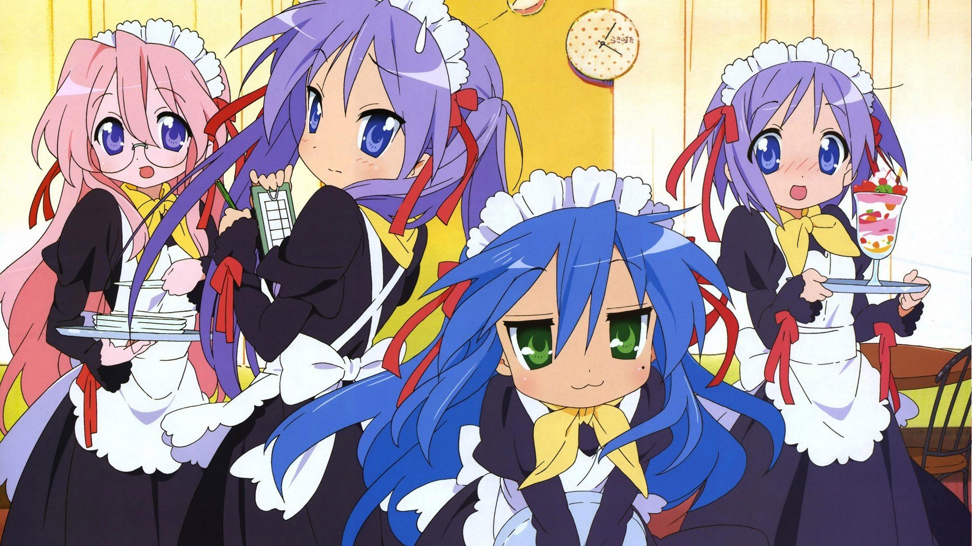 动漫,女仆,幸运星,可爱,萝莉控,儿童桌面专用