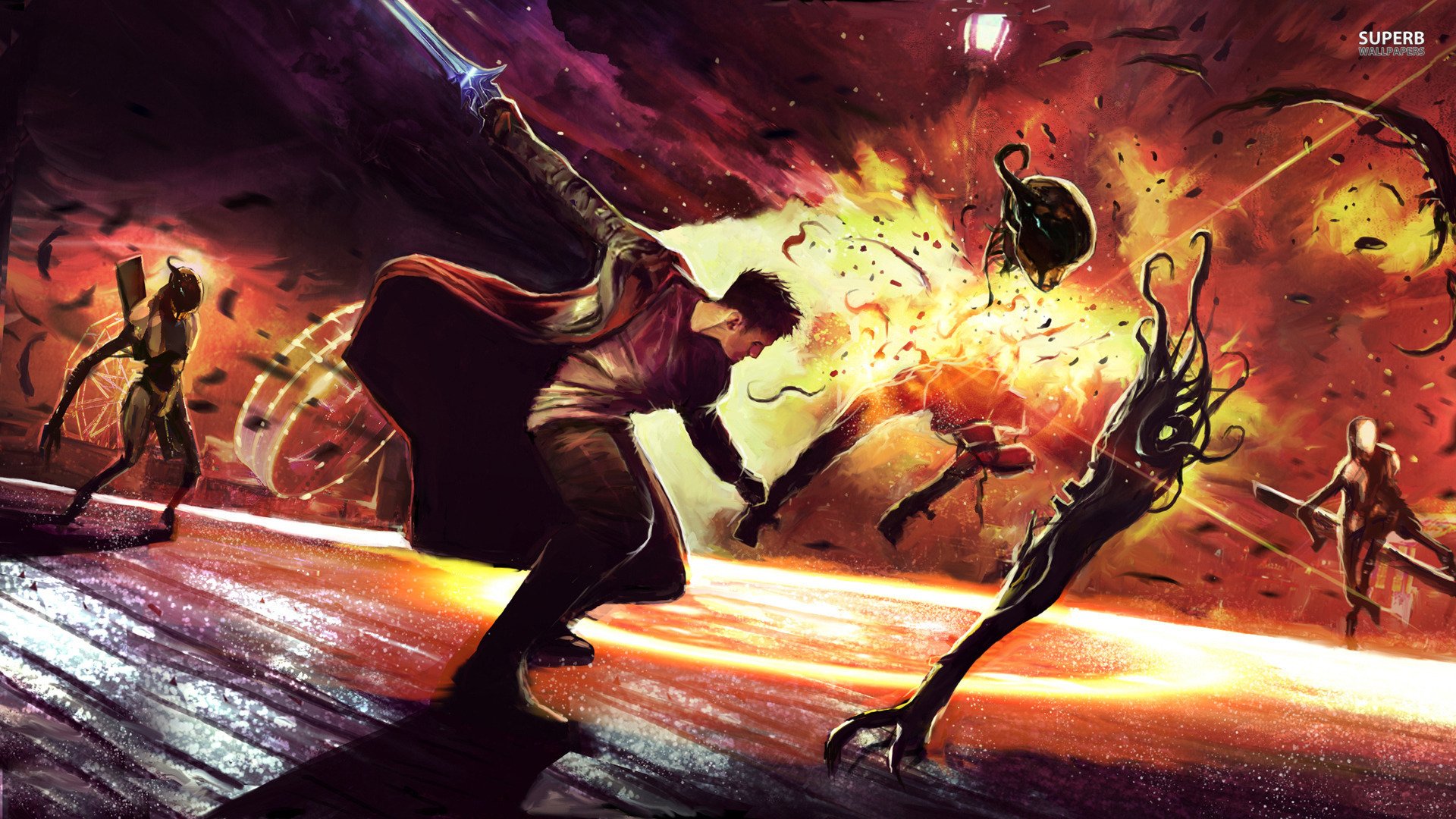 游戏,游戏场景,插画,游戏角色