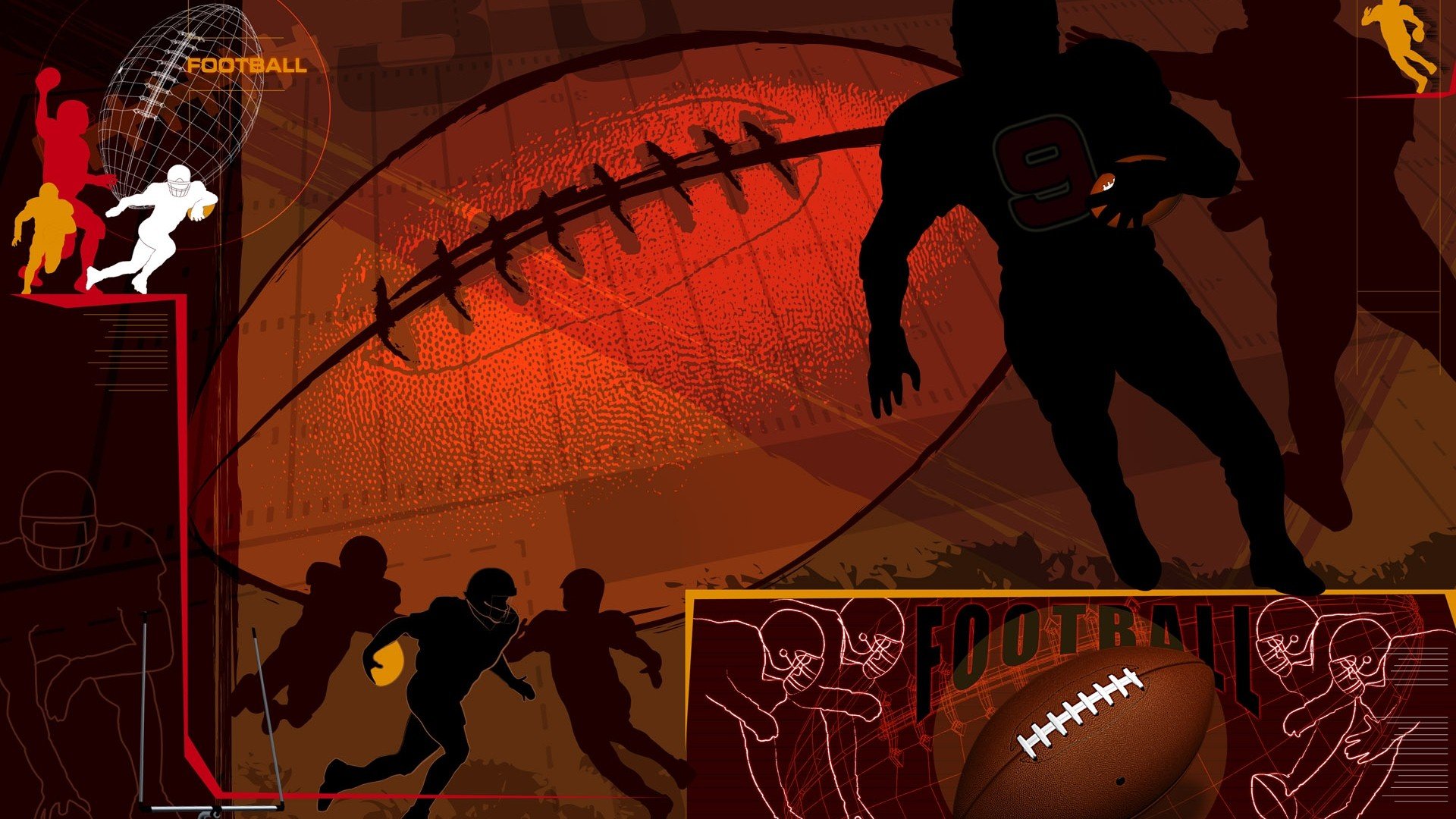 体育,体育项目,美式足球,橄榄球,卡通版,手绘