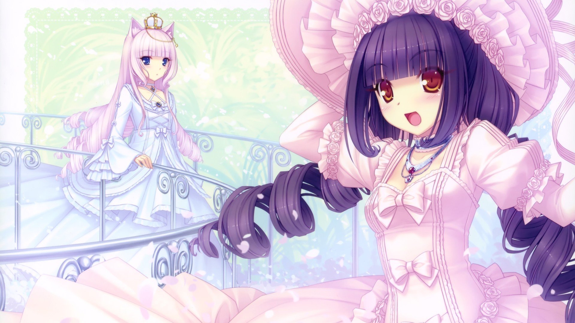 动漫,动漫少女,插画,可爱,公主,儿童桌面专用