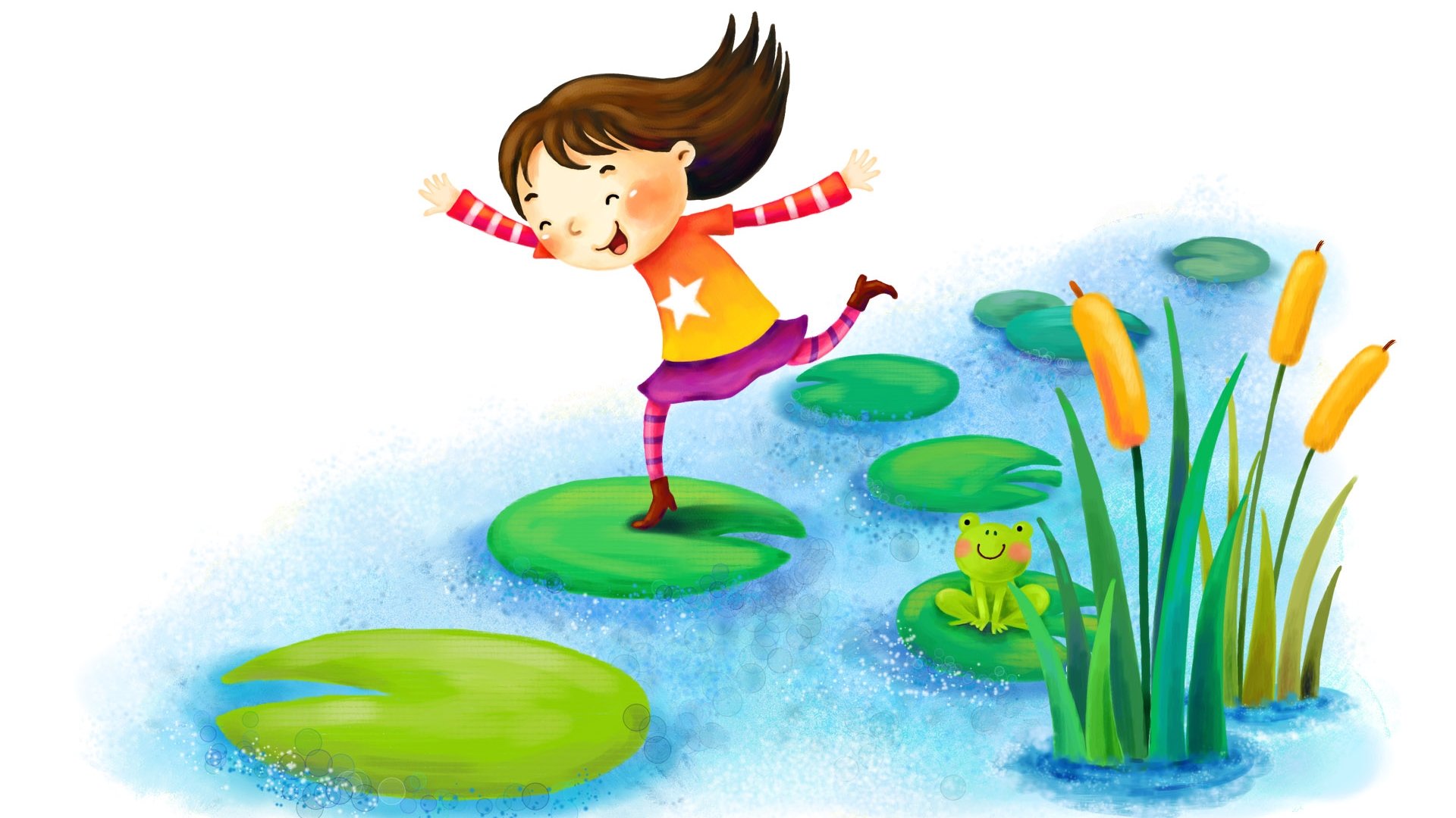 动漫,梦幻童年,童年时光,儿童桌面专用