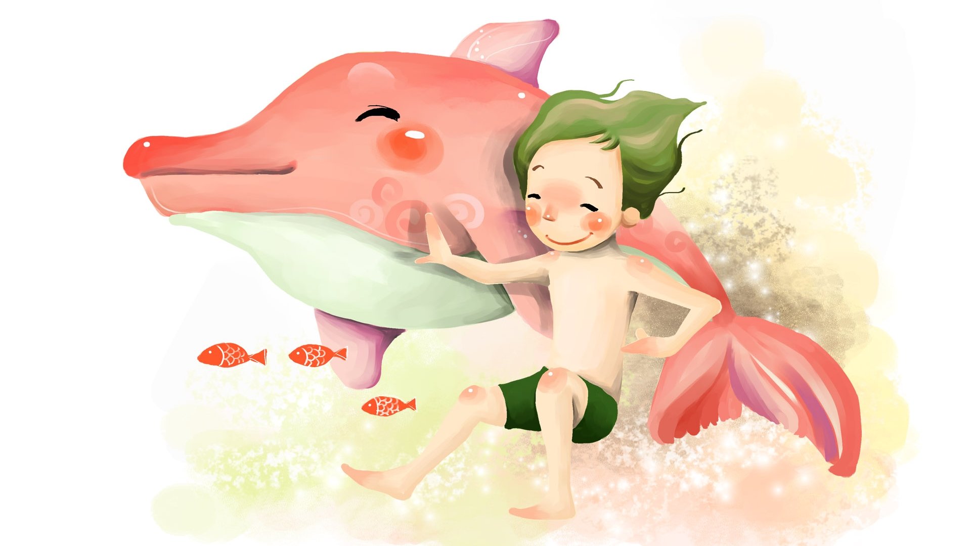 动漫,童年,梦幻童年,插画,手绘,儿童桌面专用