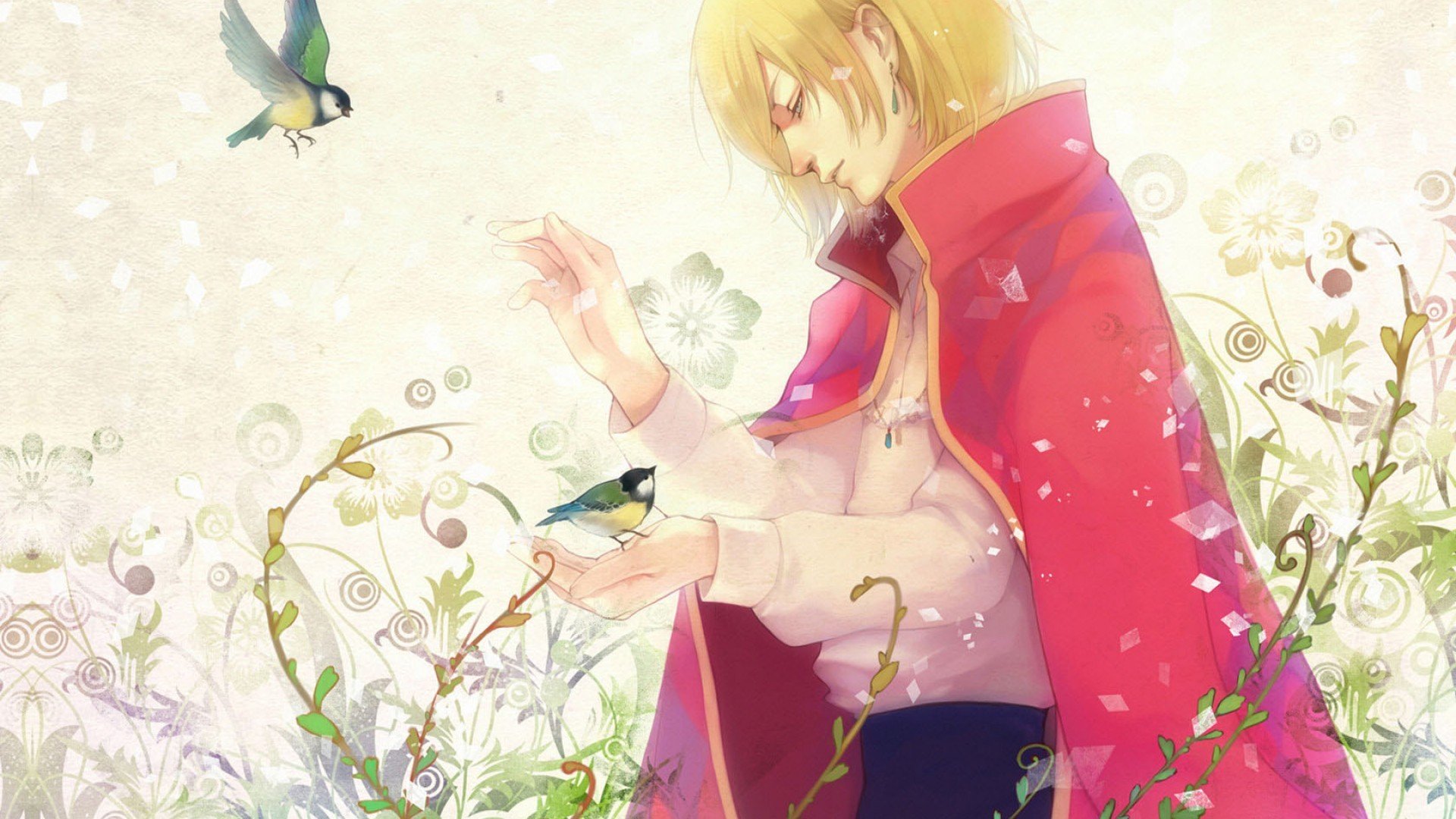 动漫,古典美男,插画,手绘,儿童桌面专用