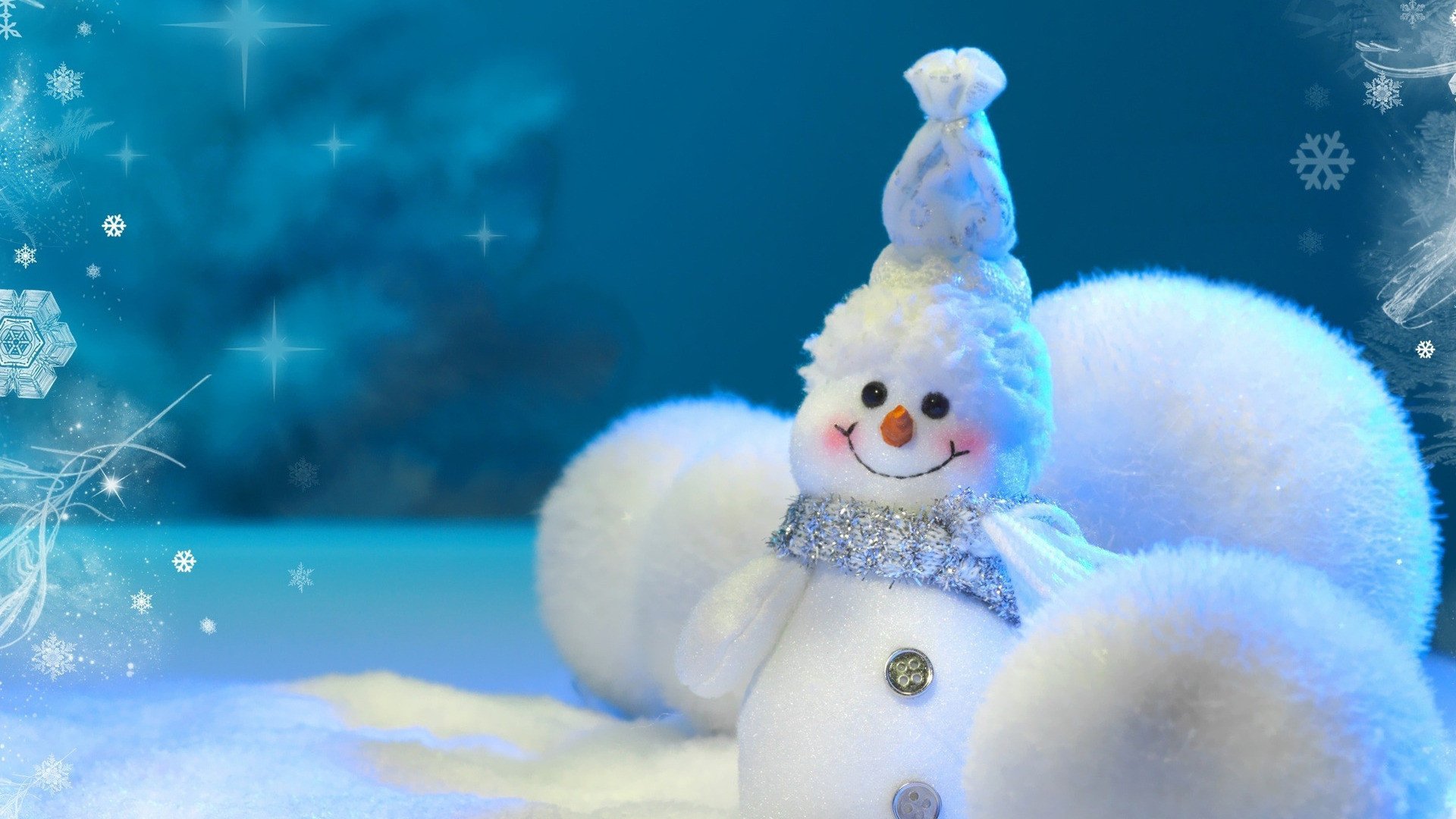 小清新,静物写真,雪人,1月29日,儿童桌面专用