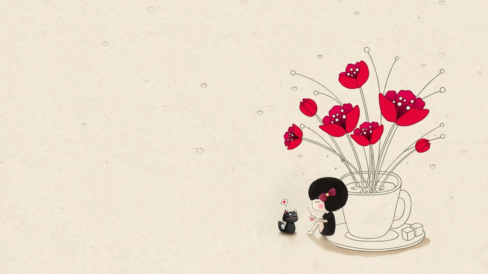 小清新,温馨一刻,1月24日,儿童桌面专用