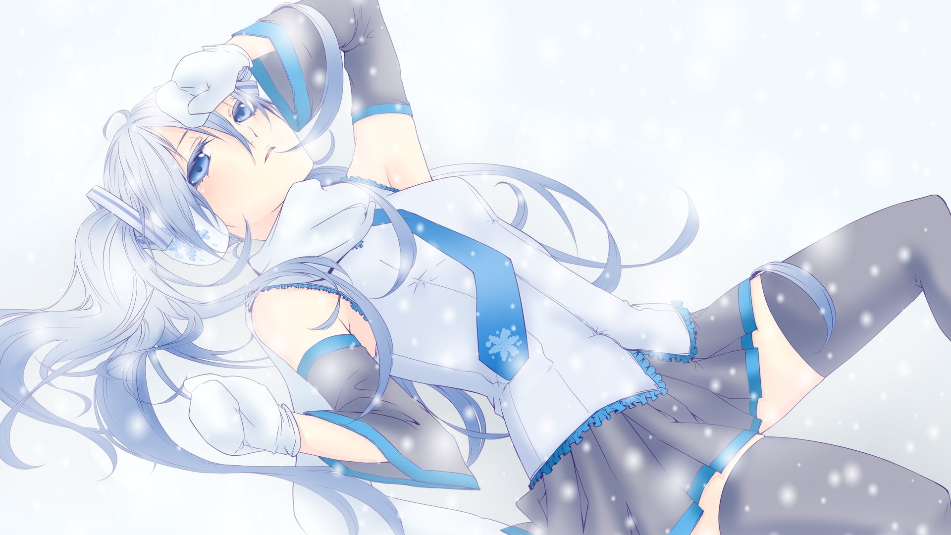 动漫,动漫少女,初音未来,插画,儿童桌面专用