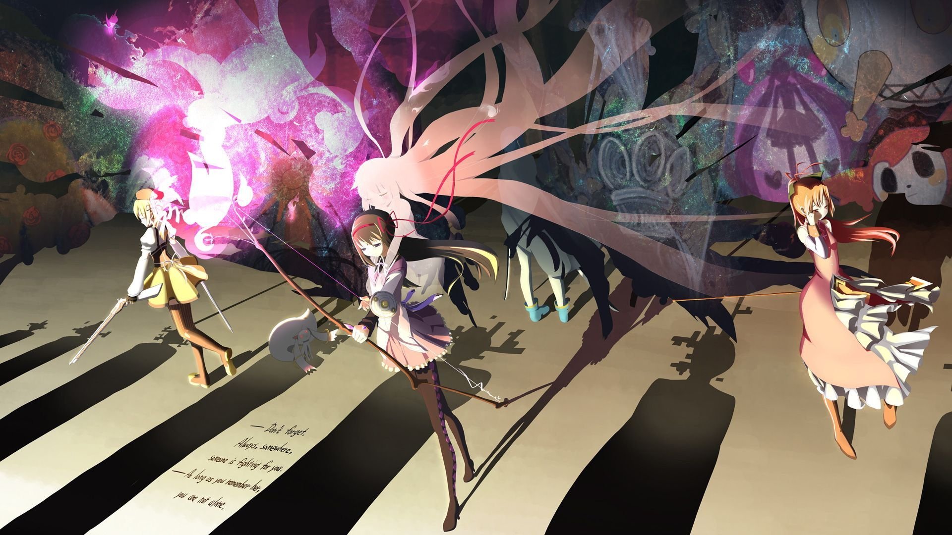 动漫,二次元少女,插画,儿童桌面专用