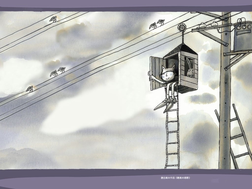 动漫,几米漫画,经典漫画,台湾,听几米唱歌,儿童桌面专用