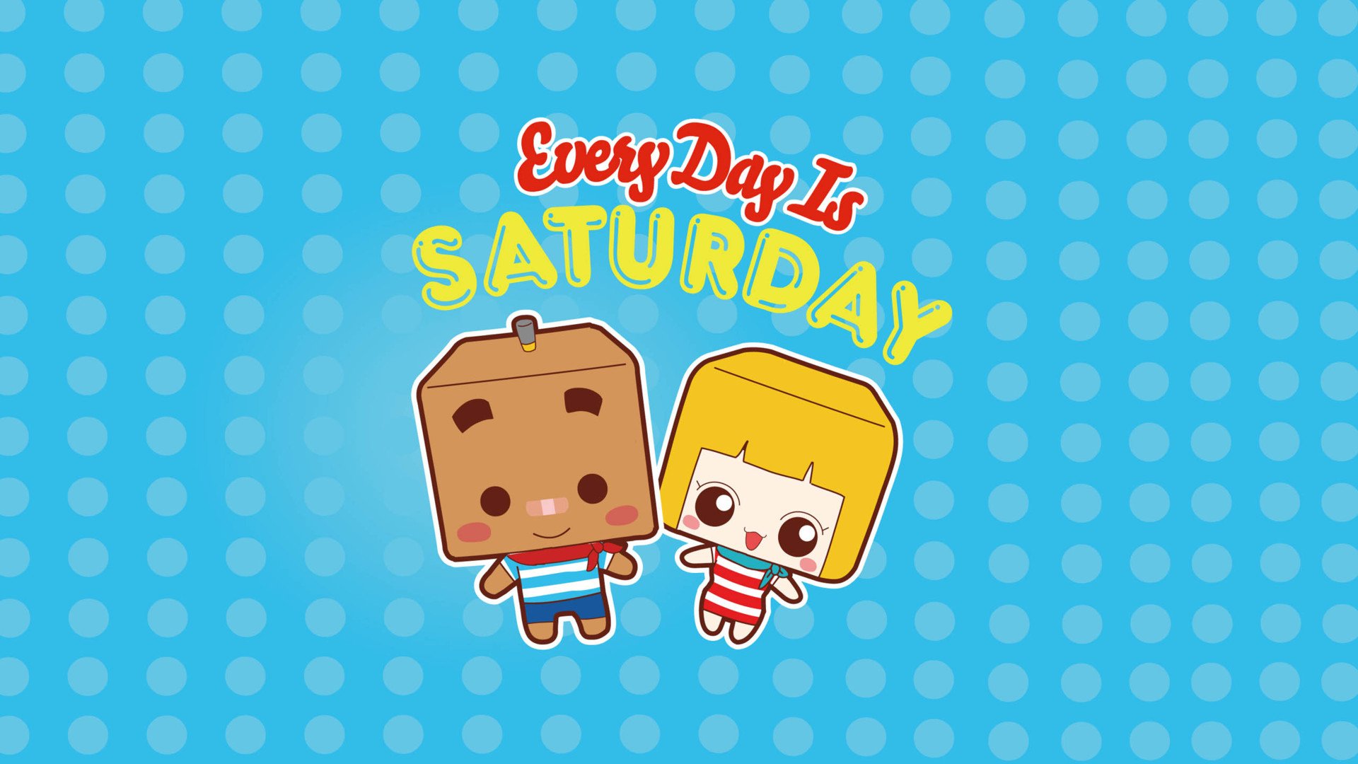 小清新,温馨一刻,张小盒的盒子世界,1月15日,儿童桌面专用