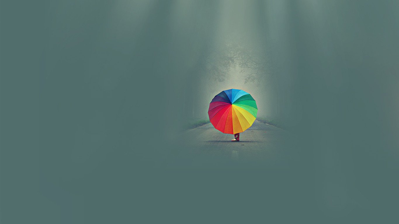 小清新,温馨一刻,伞,1月17日,儿童桌面专用