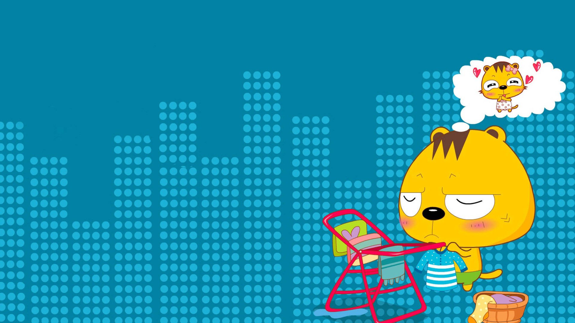 动漫,乐乐狗,儿童桌面专用