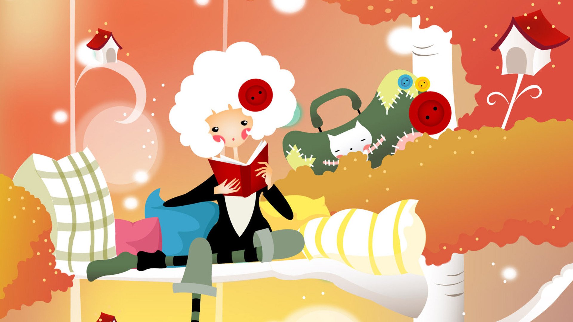 小清新,温馨一刻,1月24日,儿童桌面专用