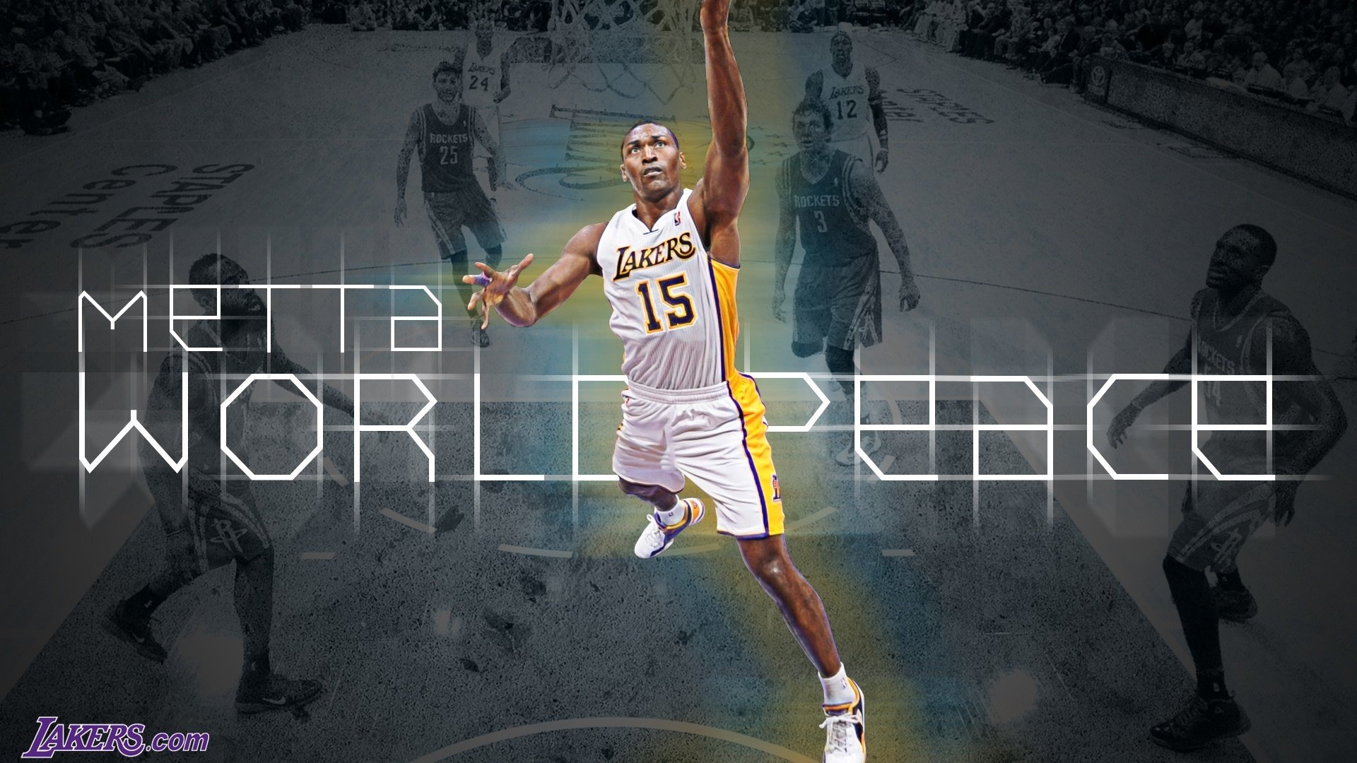 体育,NBA,湖人,阿泰,洛杉矶