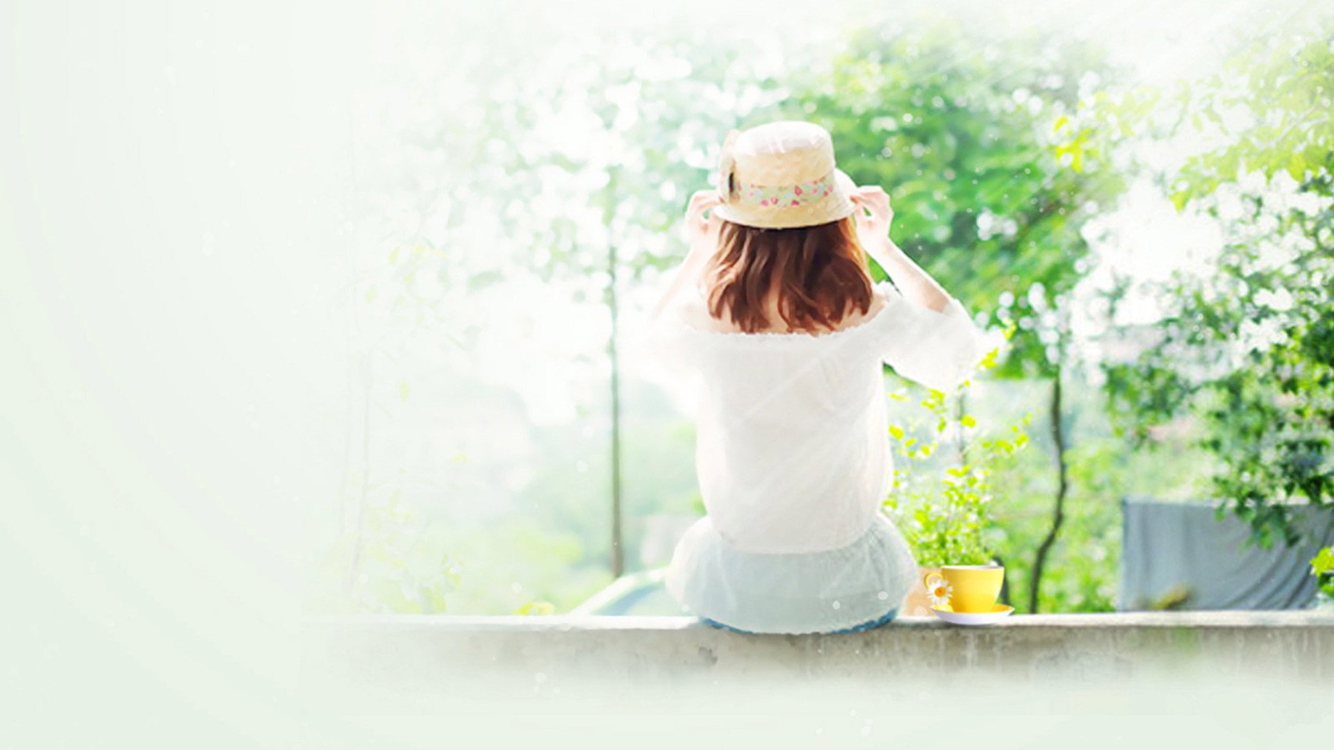 小清新,温馨一刻,1月24日,儿童桌面专用